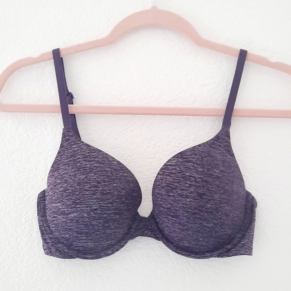 Victoria's Secret Purple Space Dyed Padded Perfect Coverage 32D